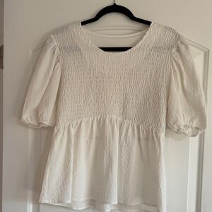Boutique white blouse